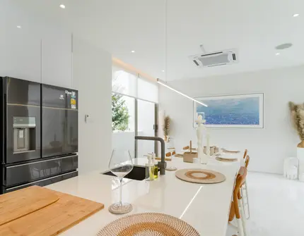 Luxury villas on Phuket The Residence Dinning area