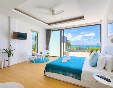 Luxury villas on Samui Villa Turquoise bedroom