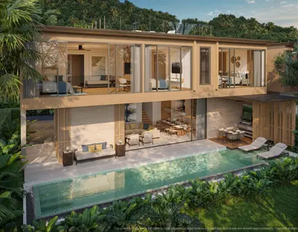 NATURALE Kamala exterior of pool and villa