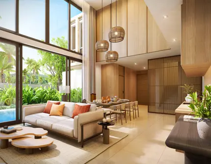 Balco Phuket luxury villas - Signature villa living room