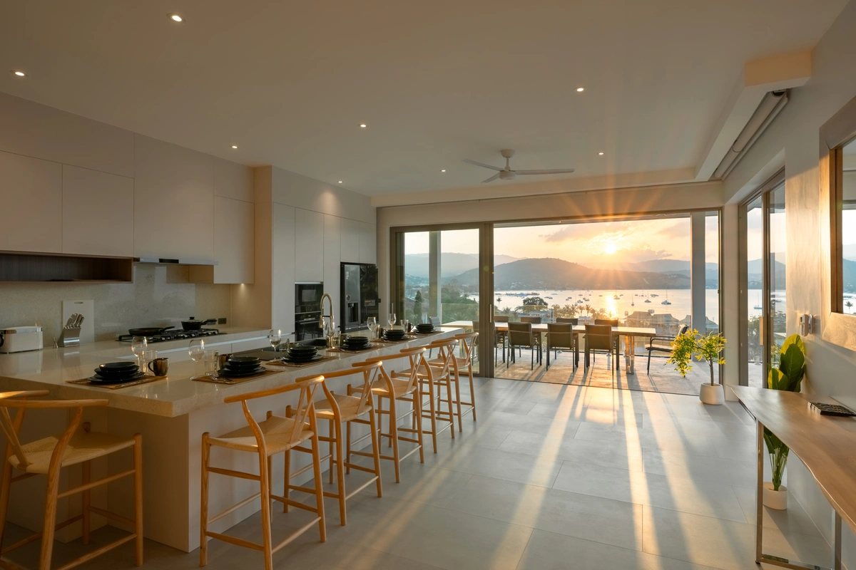 Bangrak Bayview - Kitchen area