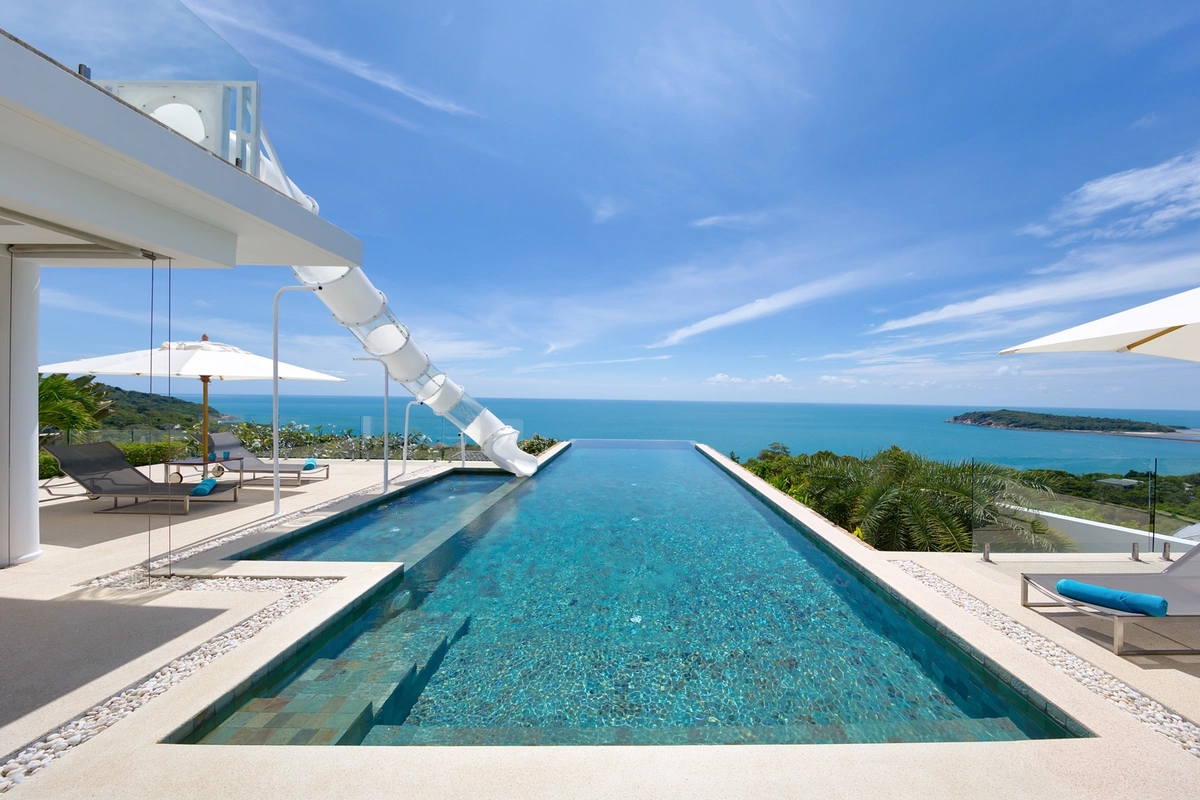 Luxury villas on Samui Villa Turquoise swimming pool