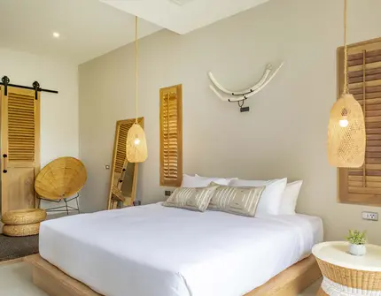 Luxury villas on Phuket Manick Hillside bedroom