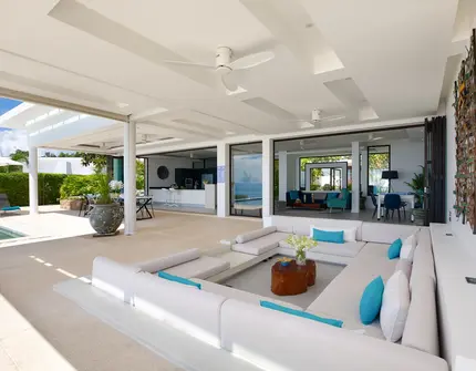 Luxury villas on Samui Villa Turquoise living area