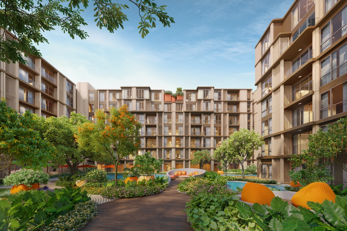 Canvaz Palette Cherngtalay garden exterior
