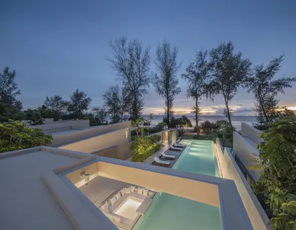 Veyla Natai beachfront villas clubhouse