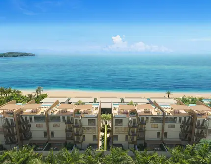Banyan Tree Beach Residences Varuna - aerial sea view