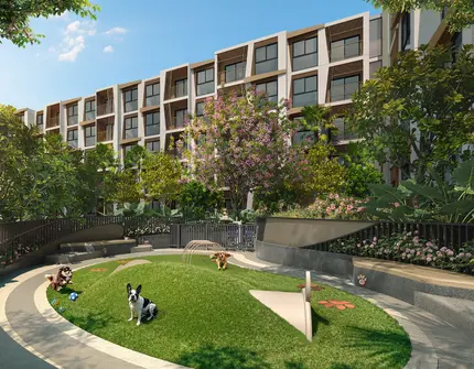 Rhea by Sansiri resort condo - pet park