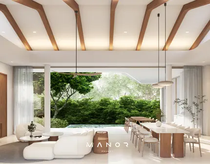 Manor Phuket iving room with i=view