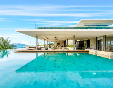 Luxury villas on Samui 6 Bedroom Pool Villa in Samujana swimming pool