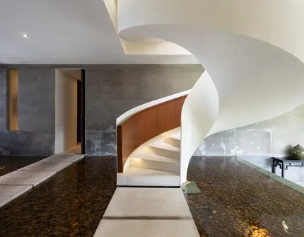 Samujana Villa - Modern stairs way