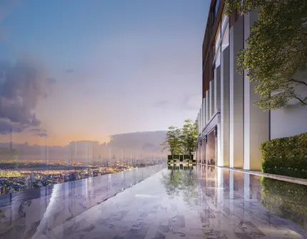 Mulberry Grove Sukhumvit Luxury Condo Infinity Sky Pool