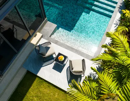 Riverhouse Phuket 3 bedroom villa view from the outside