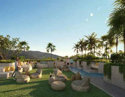 Condominium on Phuket Laguna Beachside exterior