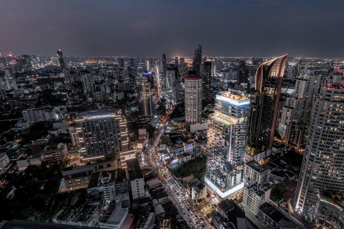 The Strand Thonglor Condo in Bangkok Night