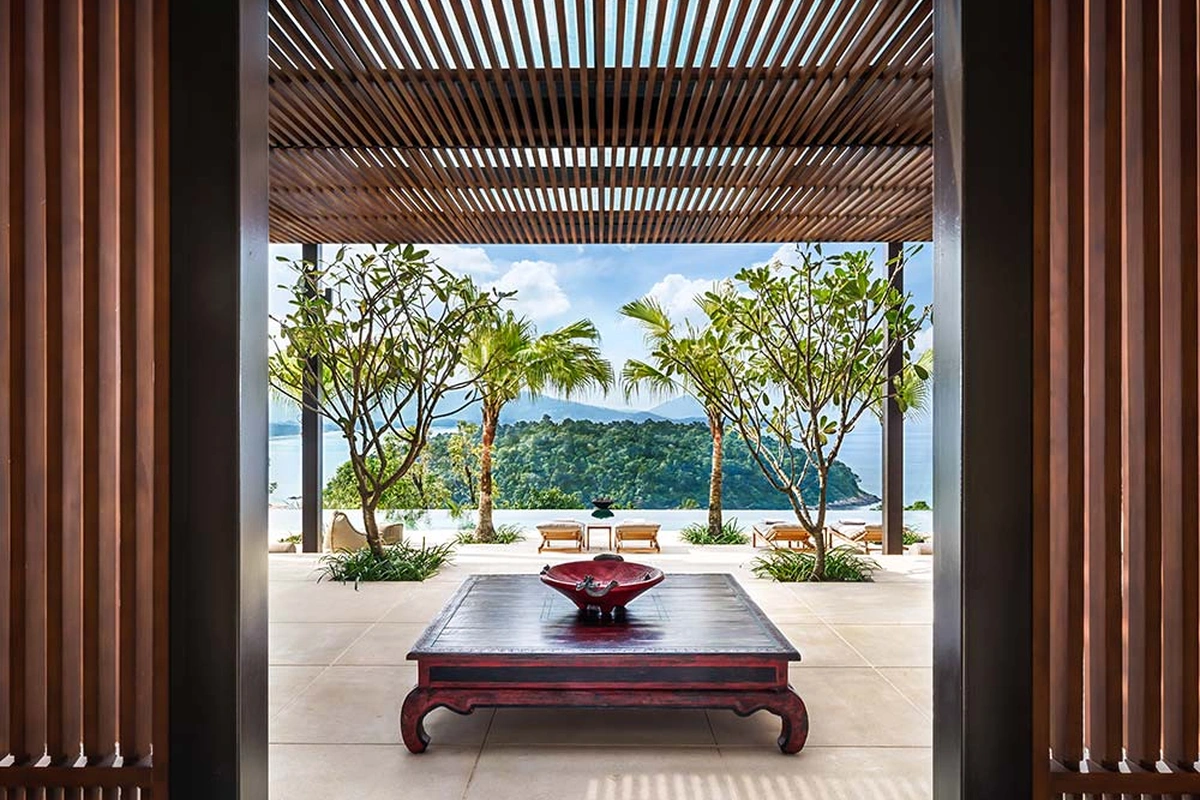 Layan Residences by Anantara luxury villa outside deck