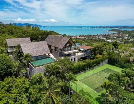 Panacea Retreat Villa Praana – Aerial