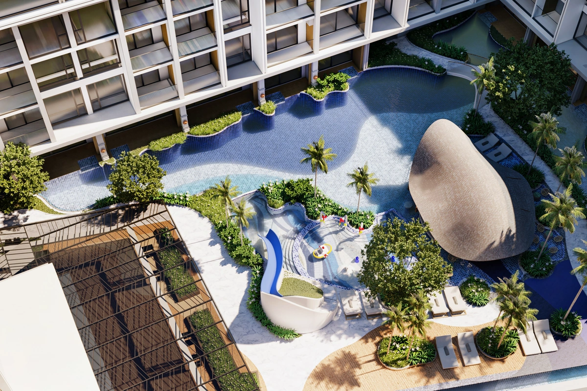 Sea Heaven - Exterior from above view