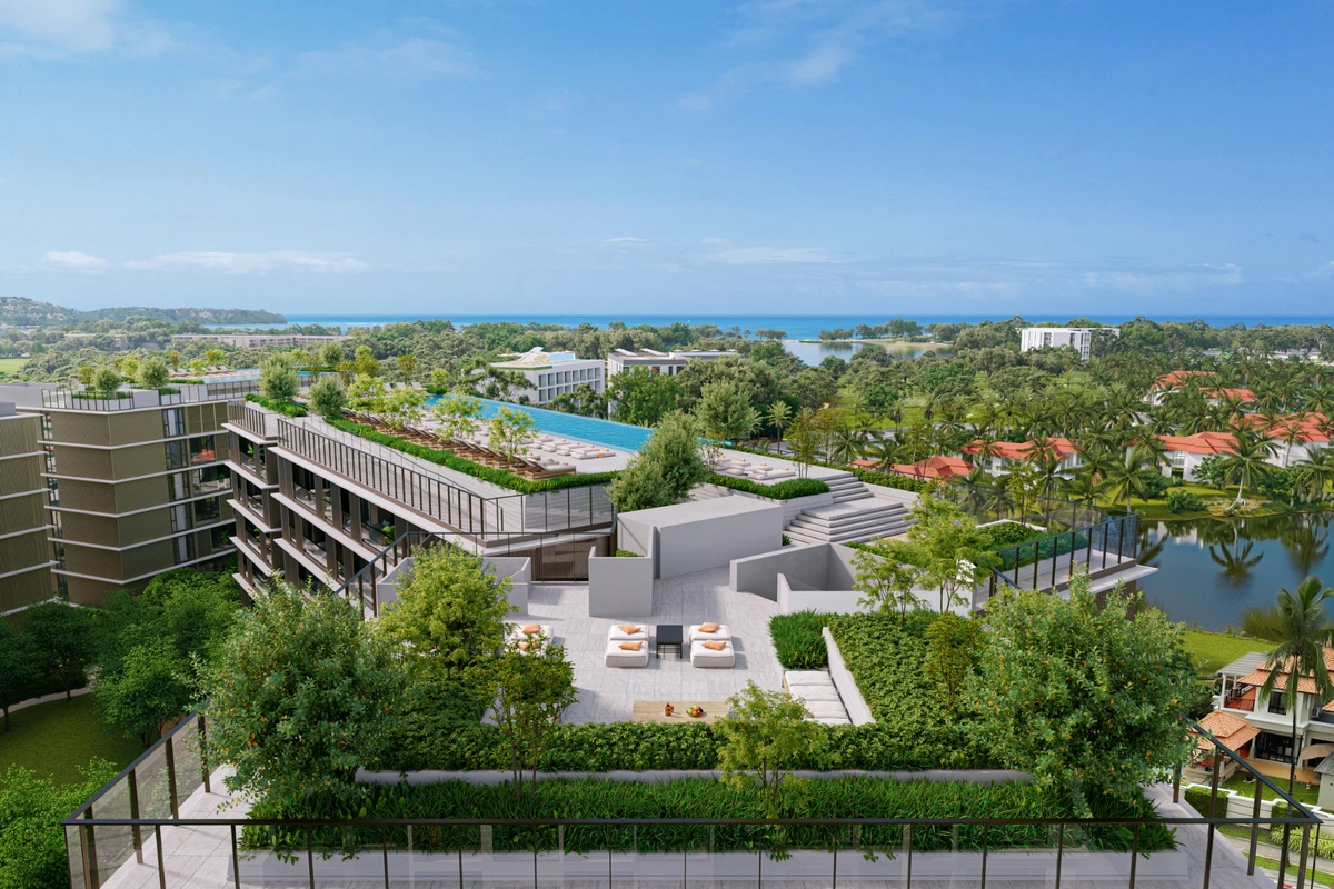 Laguna Aster Phuket luxury condo - rooftop