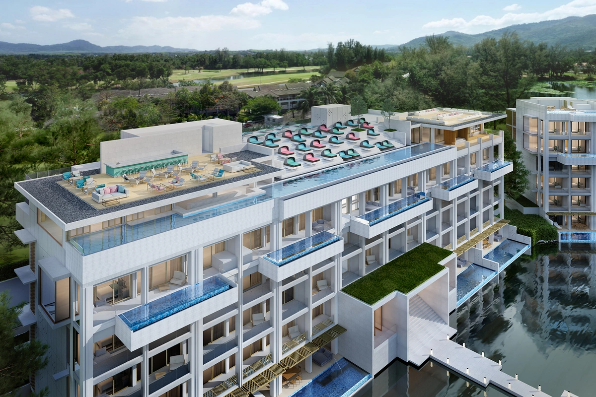 Angsana Oceanview Residences - Aerial