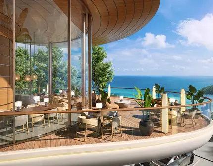 Aurora Kata Top Sea View Villa restaurant exterior