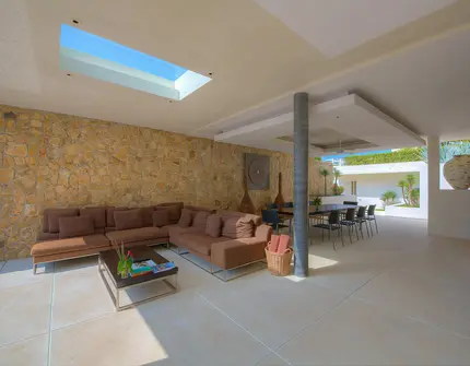 Luxury villas on Samui Luxury 3 Bedroom Pool Villa in Samujana living area