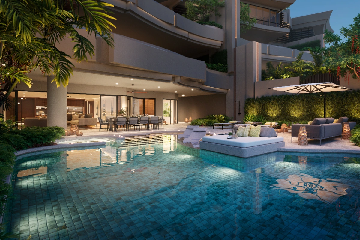 Seaview - Residences - Eveing pool