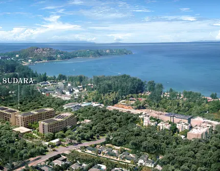 Sudara Phuket luxury condo - Aerial