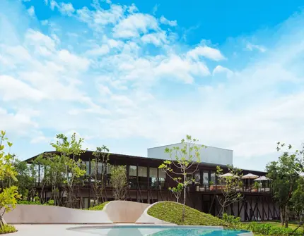 Tri Vananda  luxury villas clubhouse