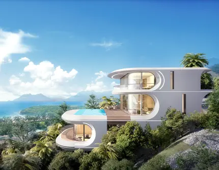 Aurora Kata Top Sea View Villa exterior sea view