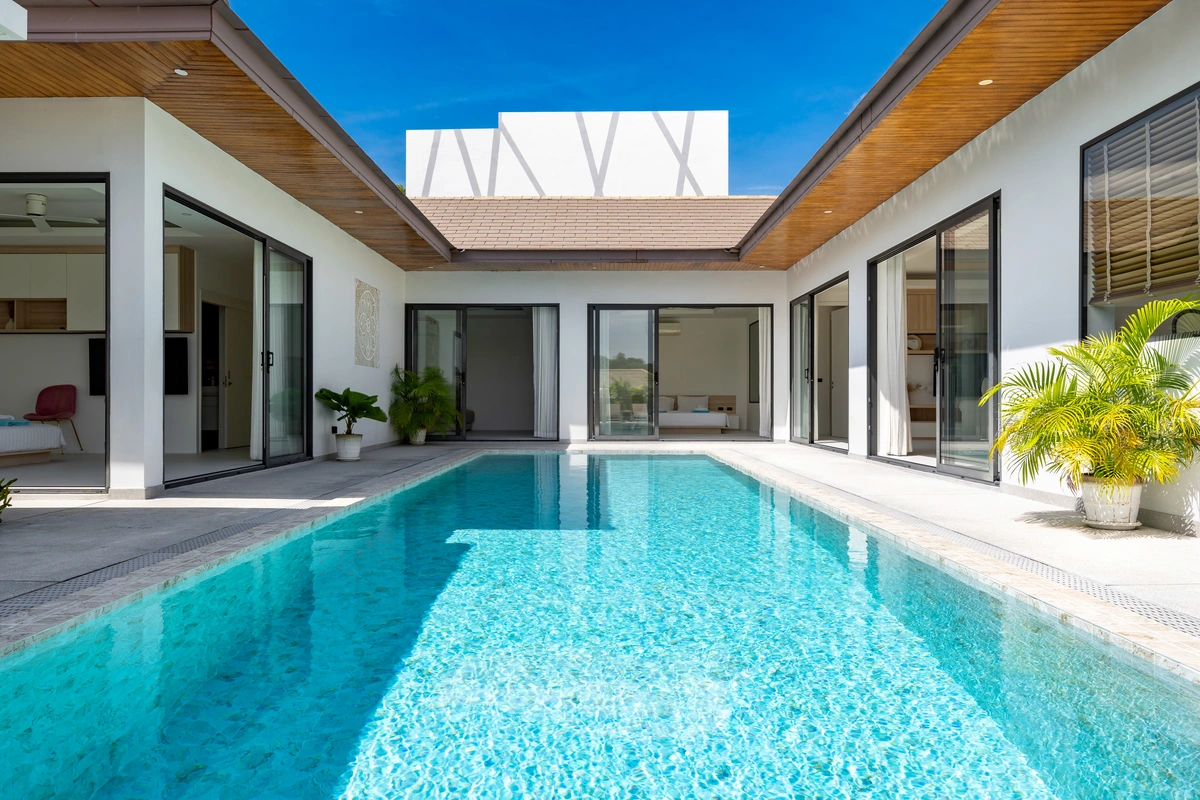 Hideway Villa Samui - pool and villa shot