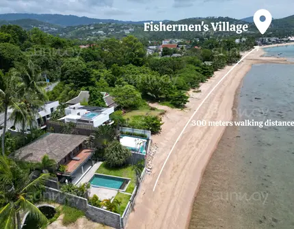 Baan Fishermen Villa – bird eye view