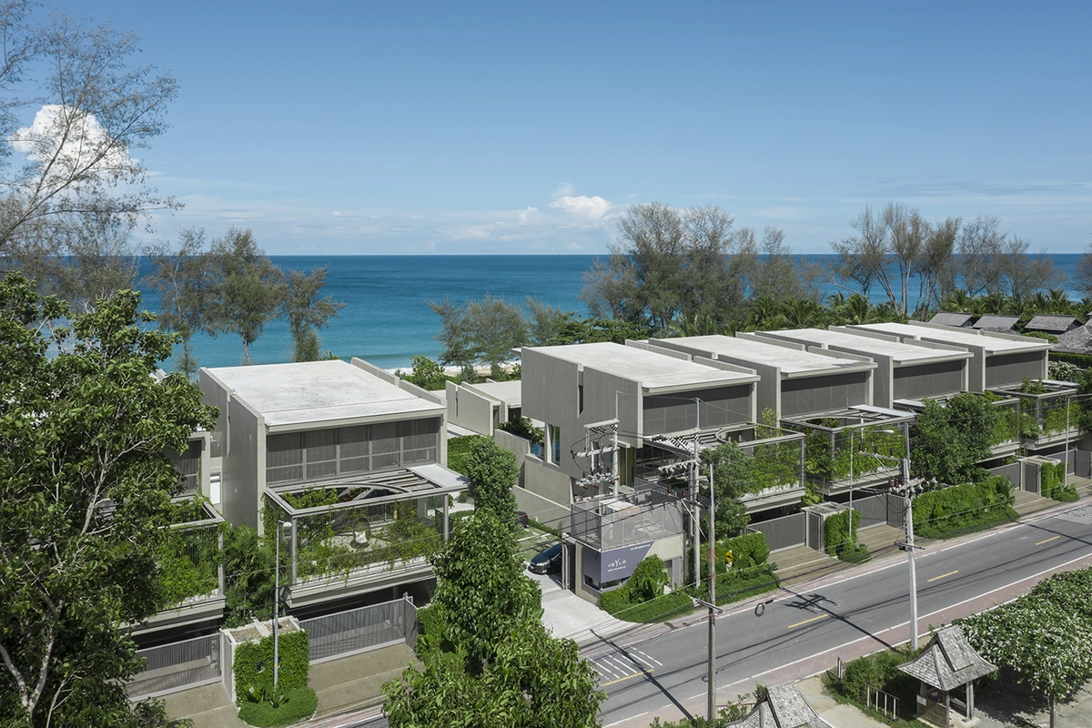 Veyla Natai beachfront villas view from the back