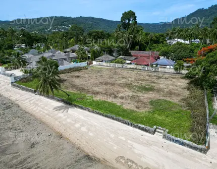 Nathon Town Beach Land - Bird eye view
