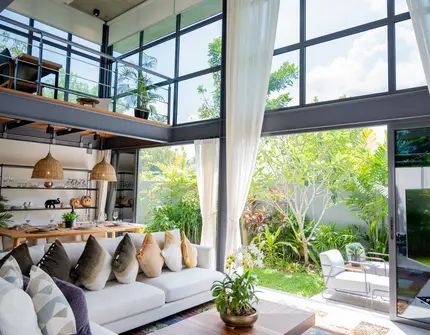 Riverhouse Phuket 3 bedroom villa living room