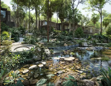 Anann Villas - outdoor garden