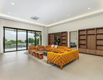 Manick Hillside villa 7-Living area