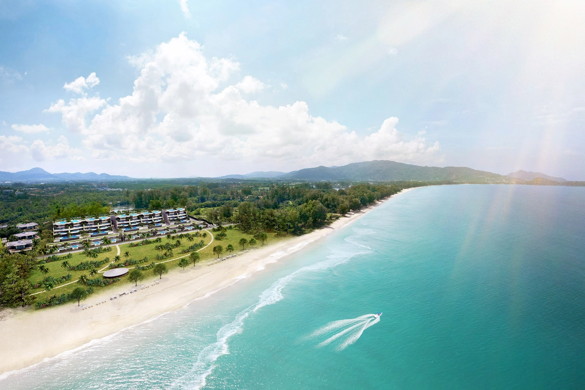 Banyan Tree Grand Residences - Oceanfront Villas - Aerial view