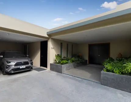 Villa Mimosa Layan Beach-Parking area