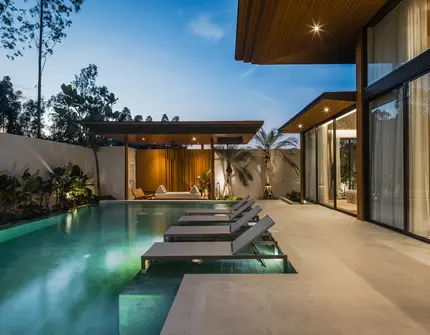 Naturale Cherngtalay - deck and pool
