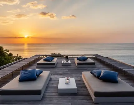 Villa Mayavee  Kamala Headland - Roof top sunset