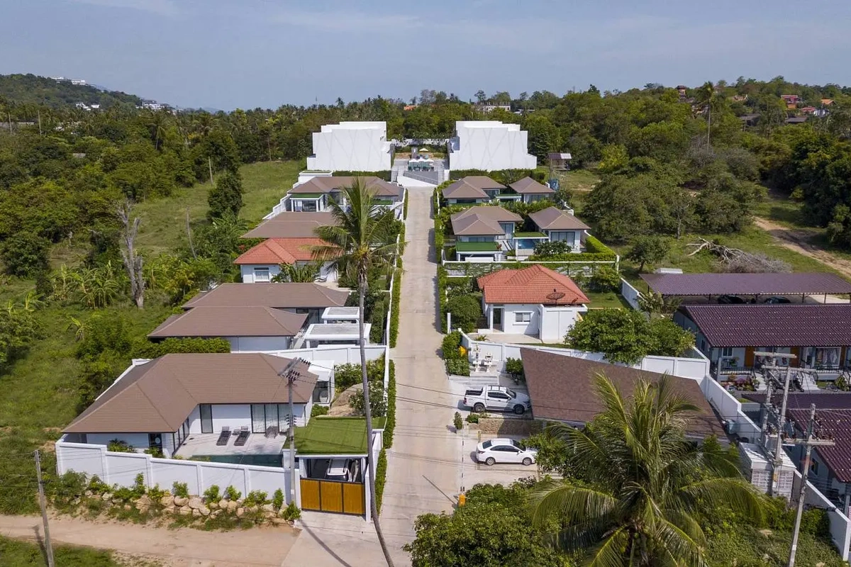 Villa Paradise – Bird's-eye view