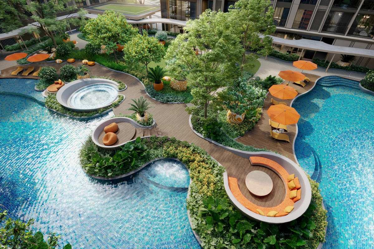 Canvaz Palette Cherngtalay pool