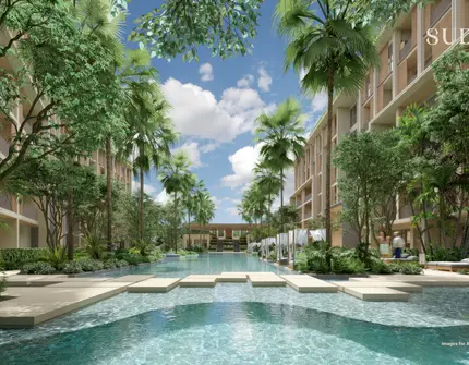 Sudara Phuket luxury condo - Main Swimming Pool
