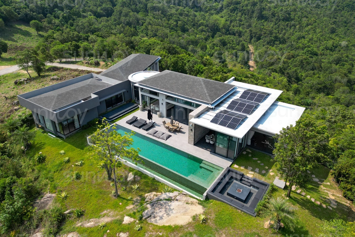 Villa Raphy – Bird eye view